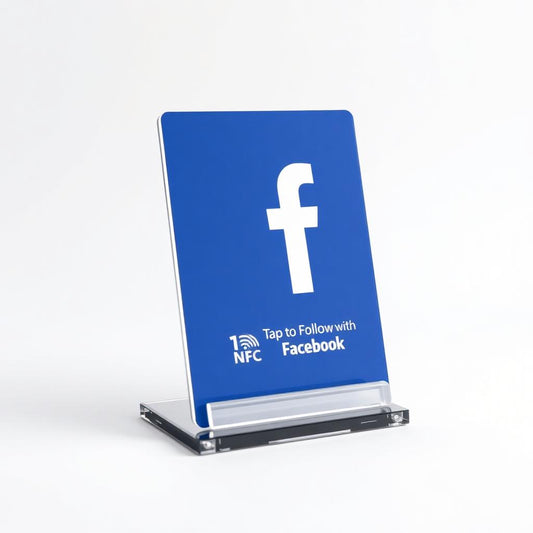 NFC Facebook Follow Stand