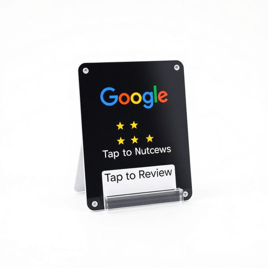 NFC Google Review Stand