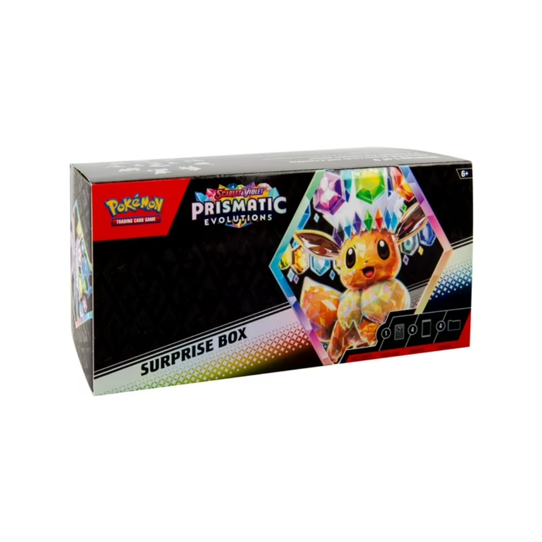 🎁 Pokémon TCG: Scarlet & Violet Prismatic Evolutions Surprise Box ✨